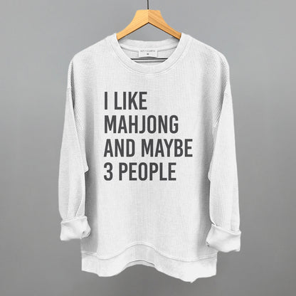 I Like Mahjong And Maybe 3 People