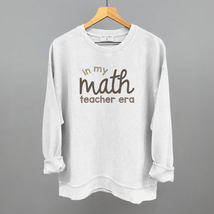In My Math Teacher Era