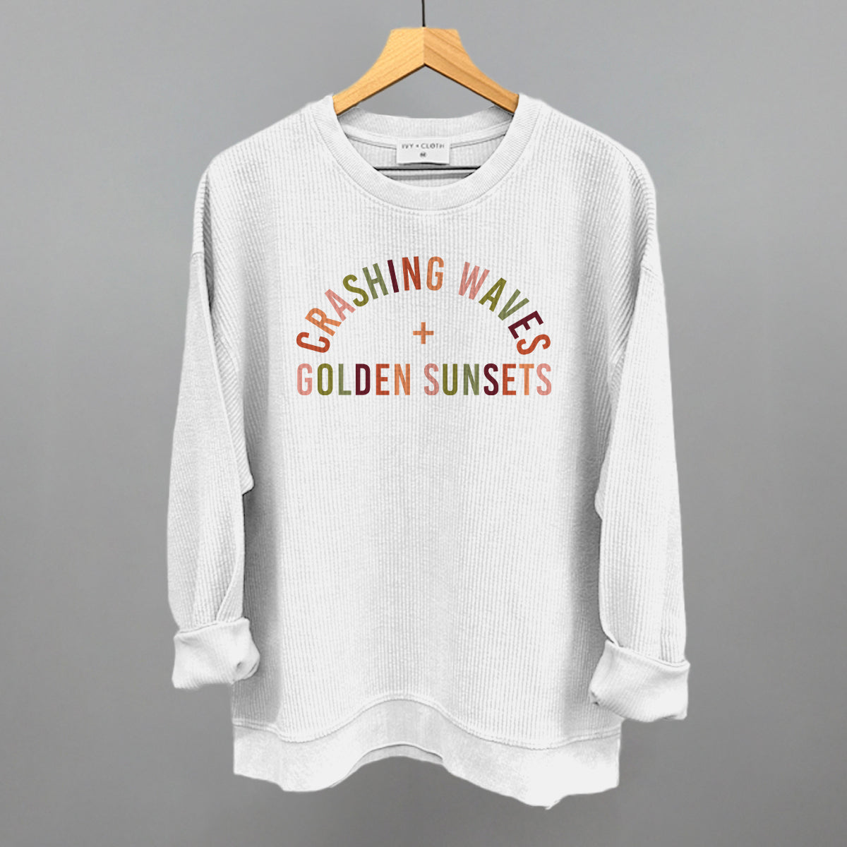 Crashing Waves And Golden Sunsets