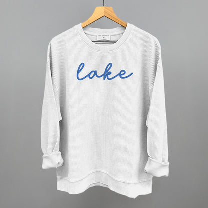 Lake Blue Script