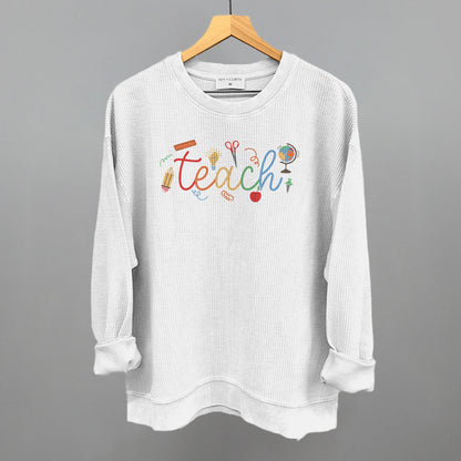 Teach Rainbow Script + Doodles