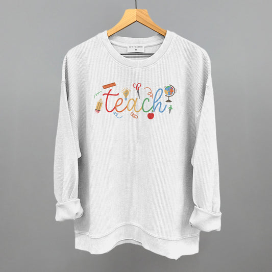 Teach Rainbow Script + Doodles
