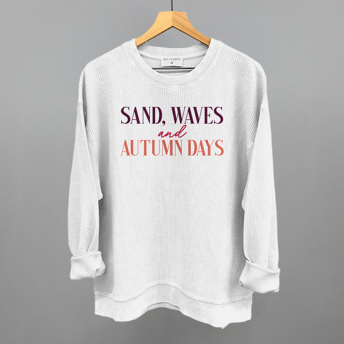 Sand Waves And Autumn Days