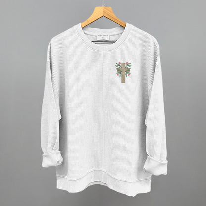 Floral Cross (Left Chest)