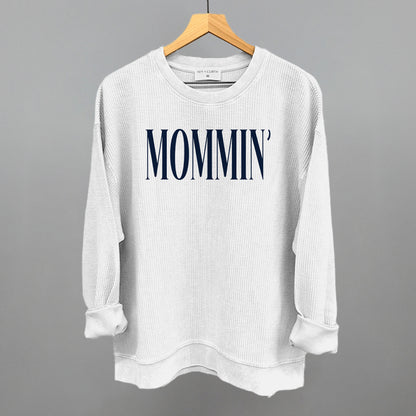 Mommin' Blue Text