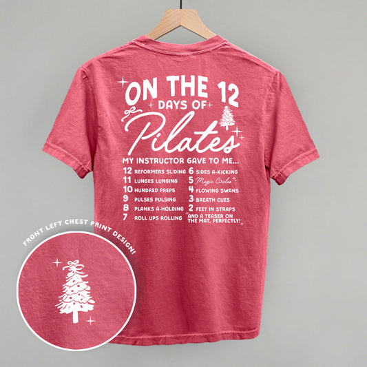 12 Days Of Pilates (Back Print)