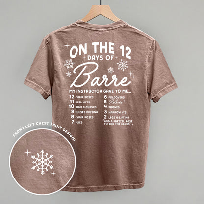 12 Days Of Barre (Back Print)