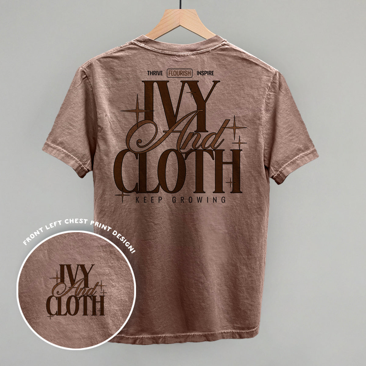 Ivy And Cloth Branded Sparkles (Back Print)
