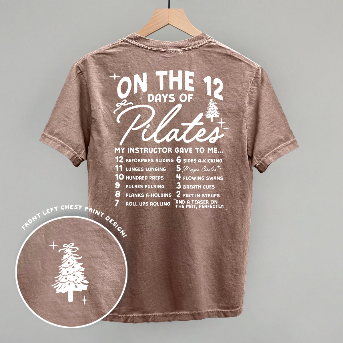 12 Days Of Pilates (Back Print)