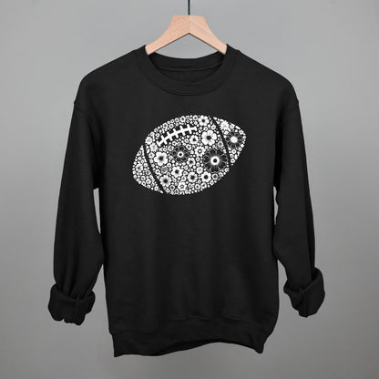 Floral Football White