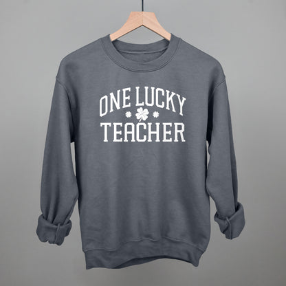 One Lucky Teacher (White)