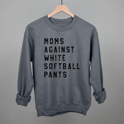 Moms Against White Softball Pants