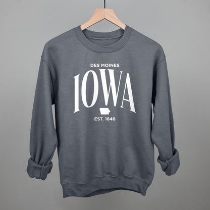 Iowa Est. 1846 (White)