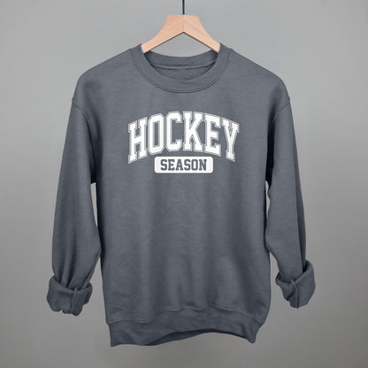 Hockey Season Collegiate Arch (White)