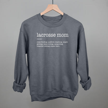 Lacrosse Mom Definition