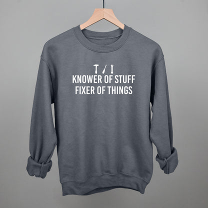 Knower Of Stuff, Fixer Of Things