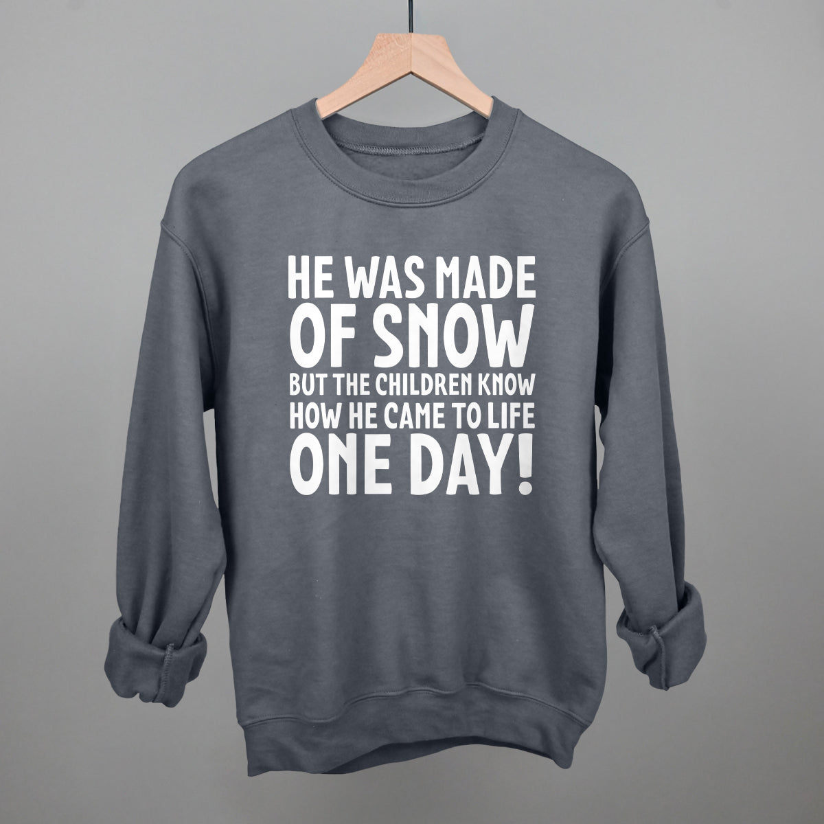 He Was Made Of Snow