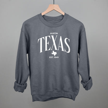 Texas Est. 1845 (White)