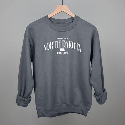 North Dakota Est. 1889 (White)
