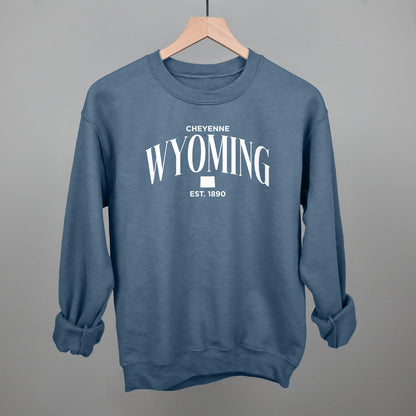 Wyoming Est. 1890 (White)