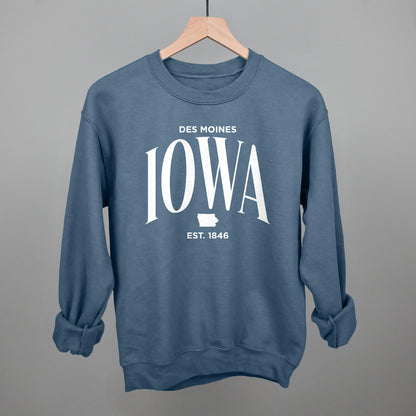 Iowa Est. 1846 (White)