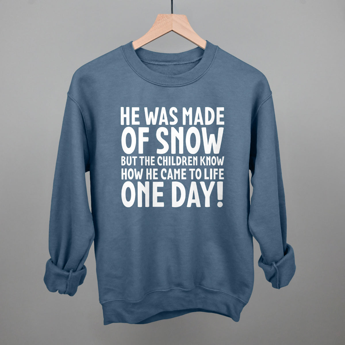 He Was Made Of Snow