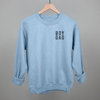 Boy Dad Block Letters (Left Chest)