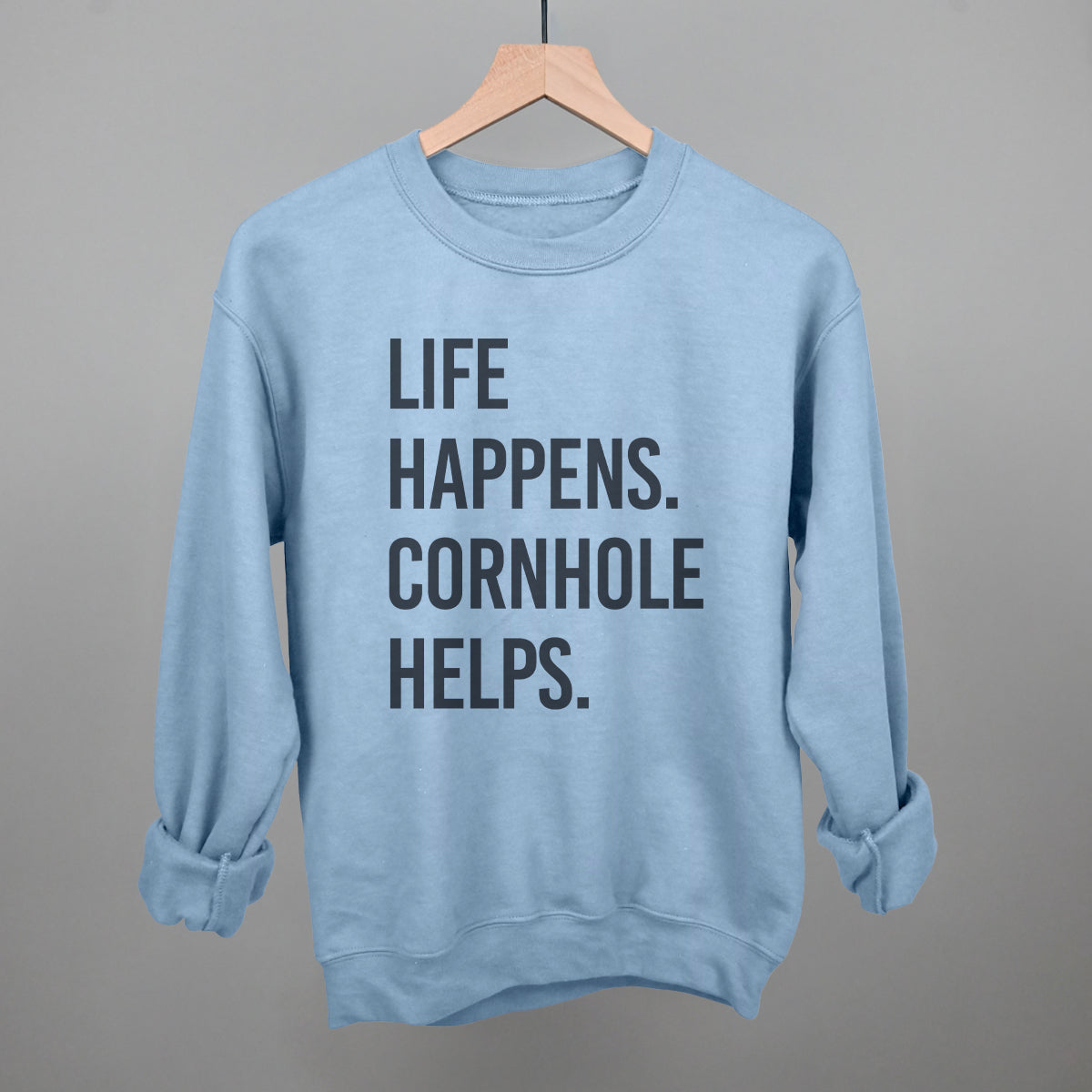Life Happens Cornhole Helps