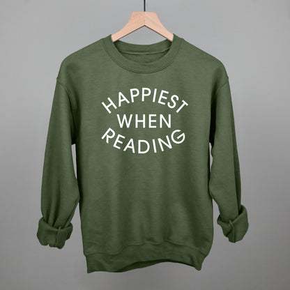 Happiest When Reading (White)