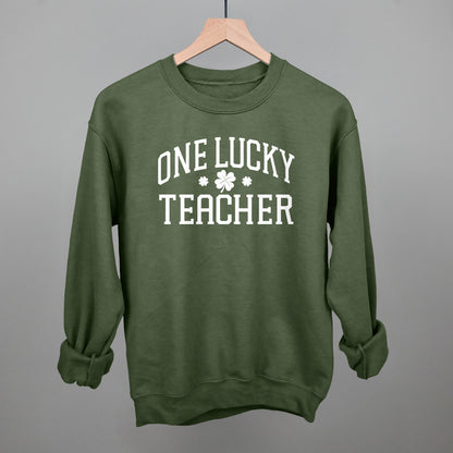 One Lucky Teacher (White)