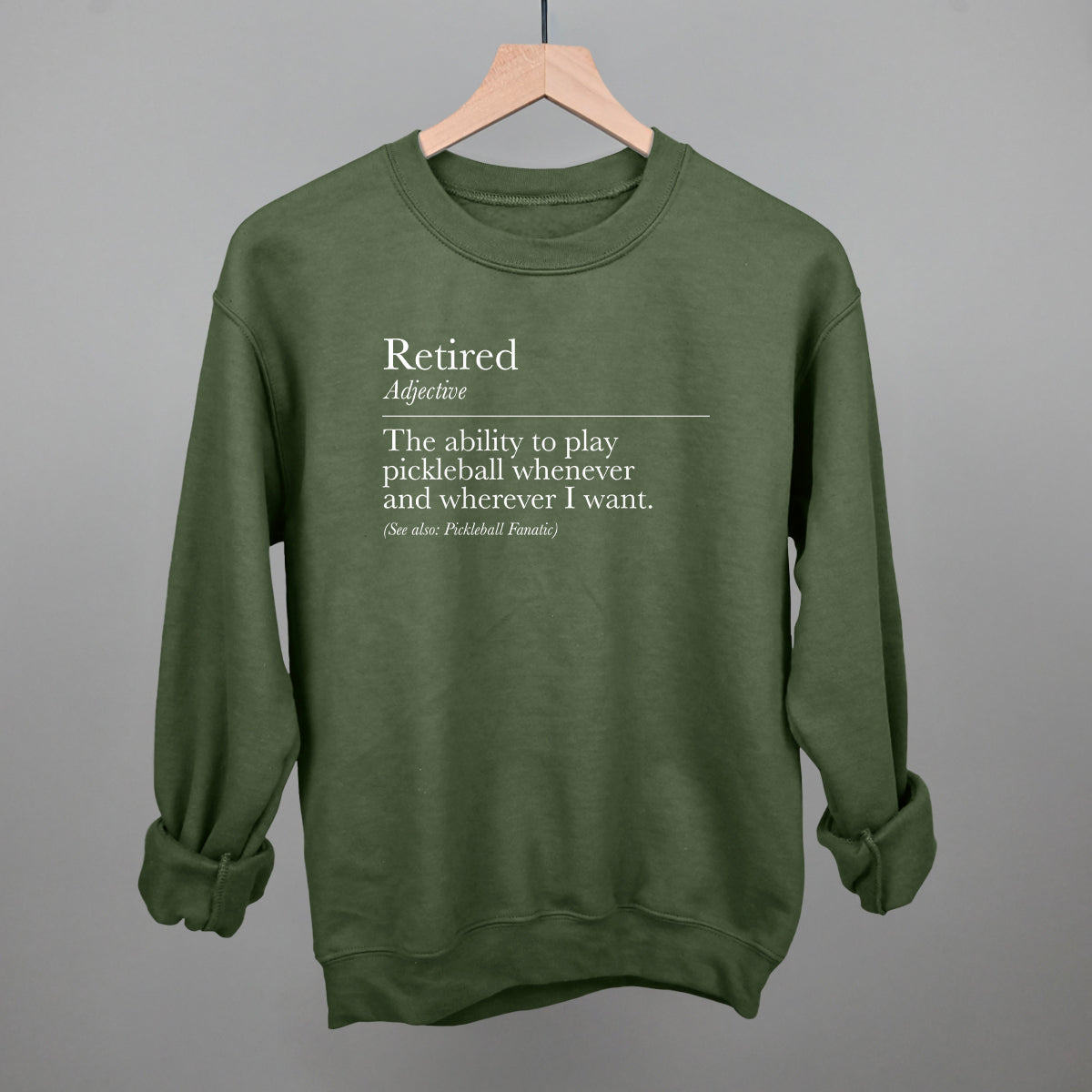 Retired Definition (Pickleball)