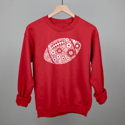 Floral Football White
