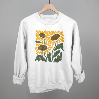 Abstract Sunflowers