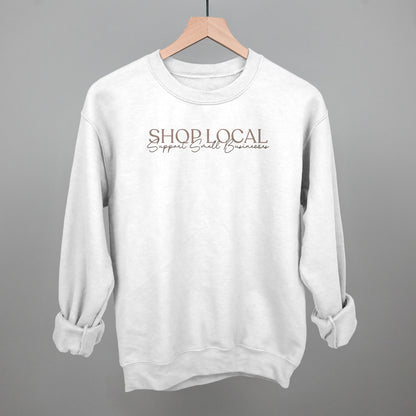 Shop Local Support Small Businesses (Tan)