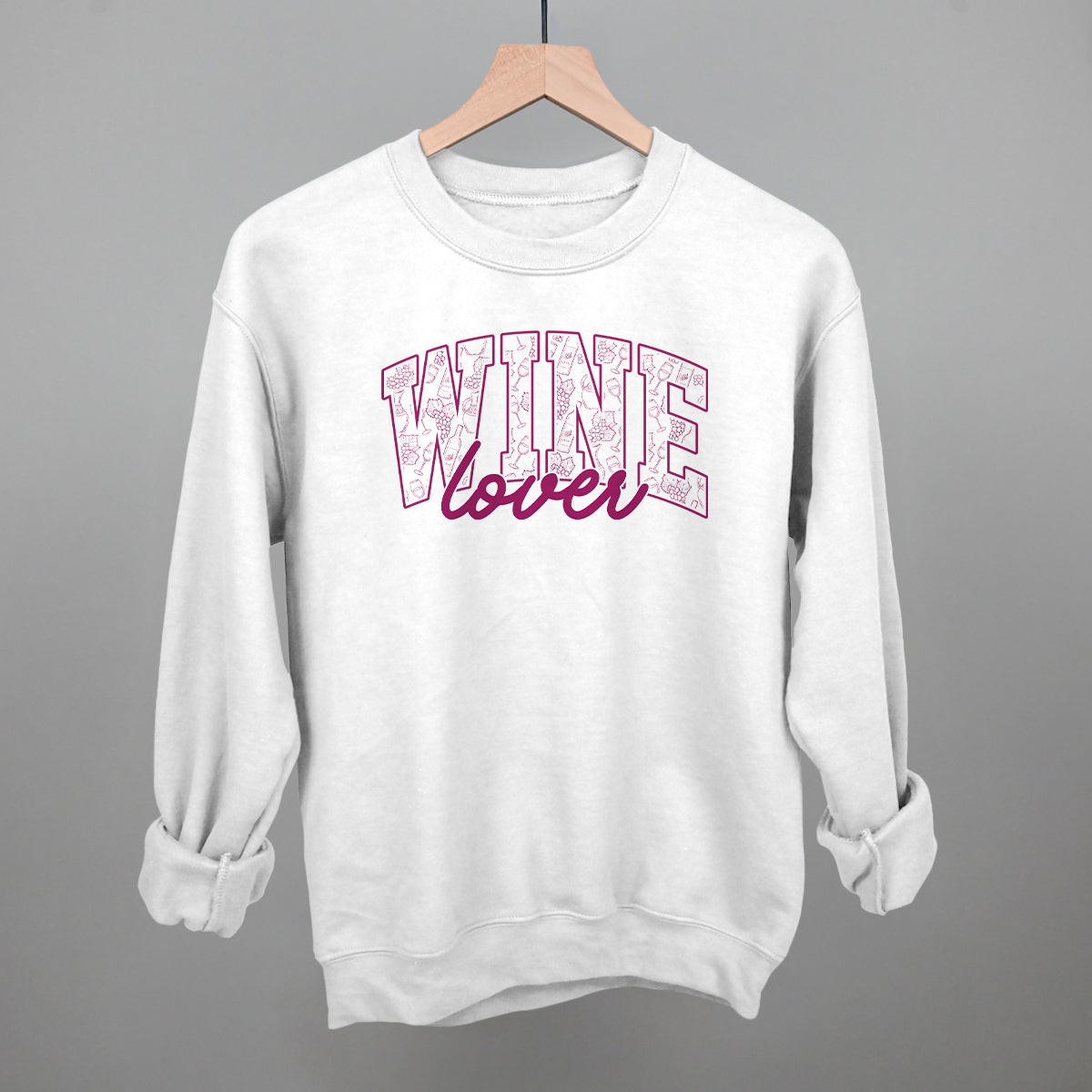 Wine Lover Arch + Script