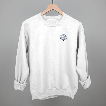 Speckled Seashell (Navy Blue) (Left Chest)
