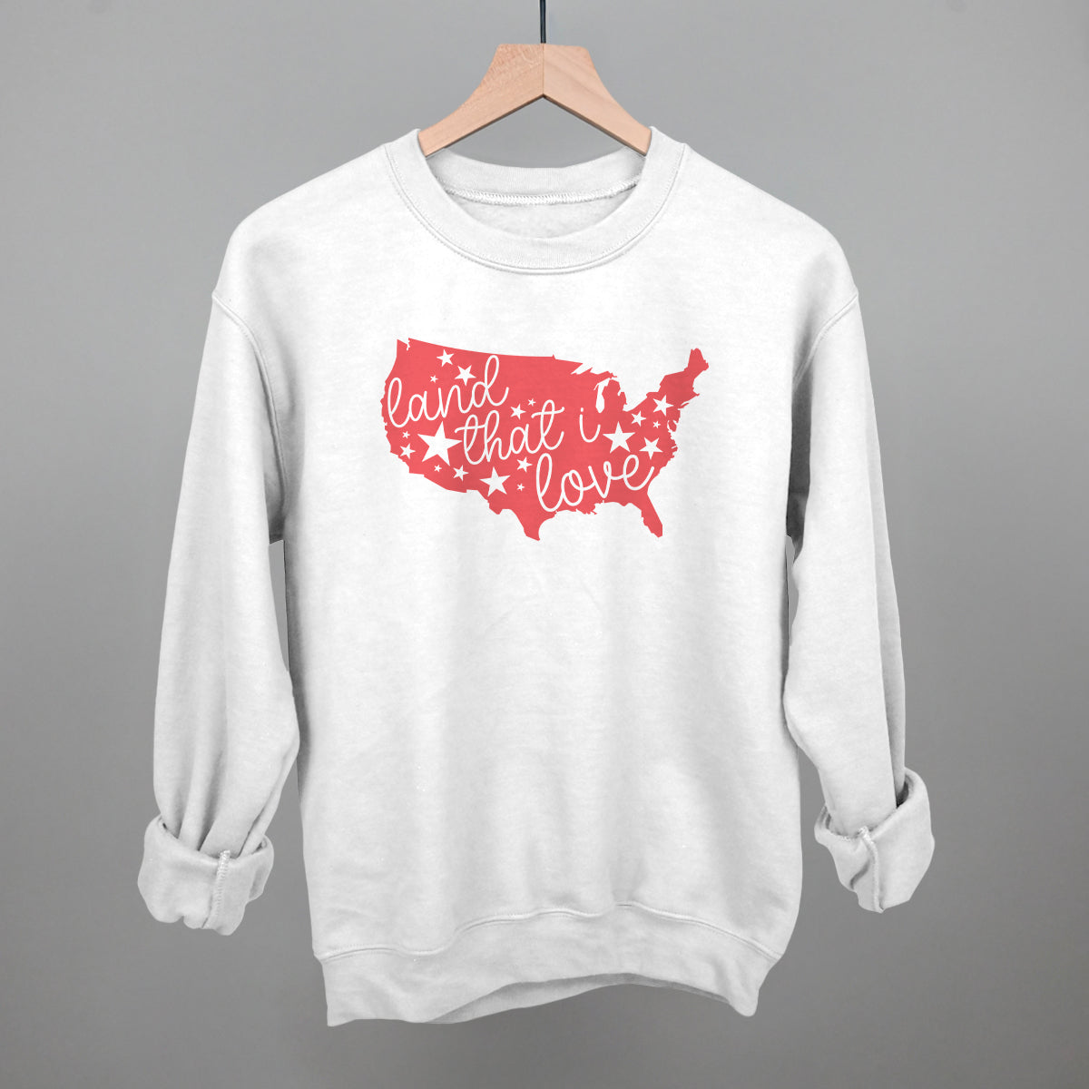 Land That I Love USA Silhouette