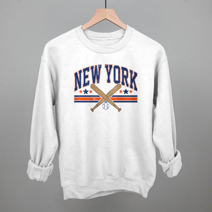 New York Baseball (Blue/Orange)
