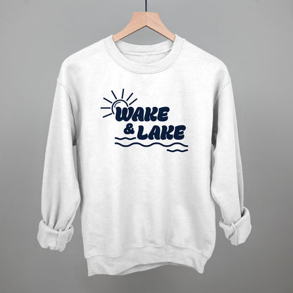 Wake And Lake (Navy Blue)