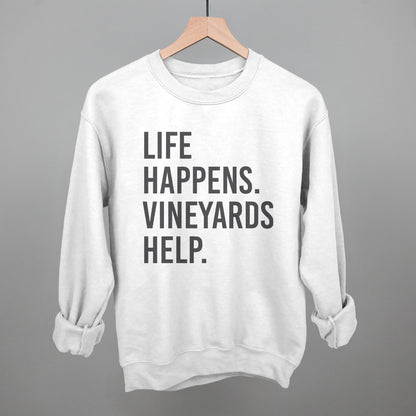 Life Happens Vineyards Help