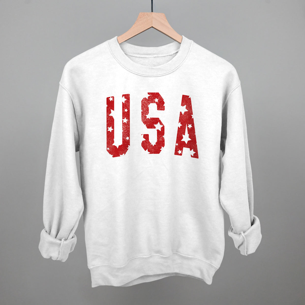 USA Distressed Stars