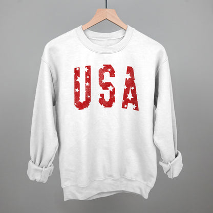 USA Distressed Stars