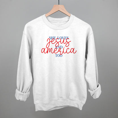 She Loves Jesus And America Too