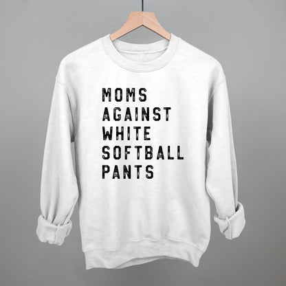 Moms Against White Softball Pants