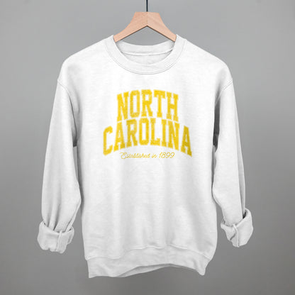 North Carolina Varsity Arch (Yellow)