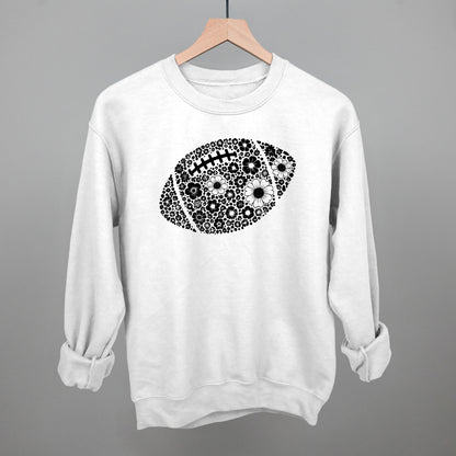 Floral Football Black