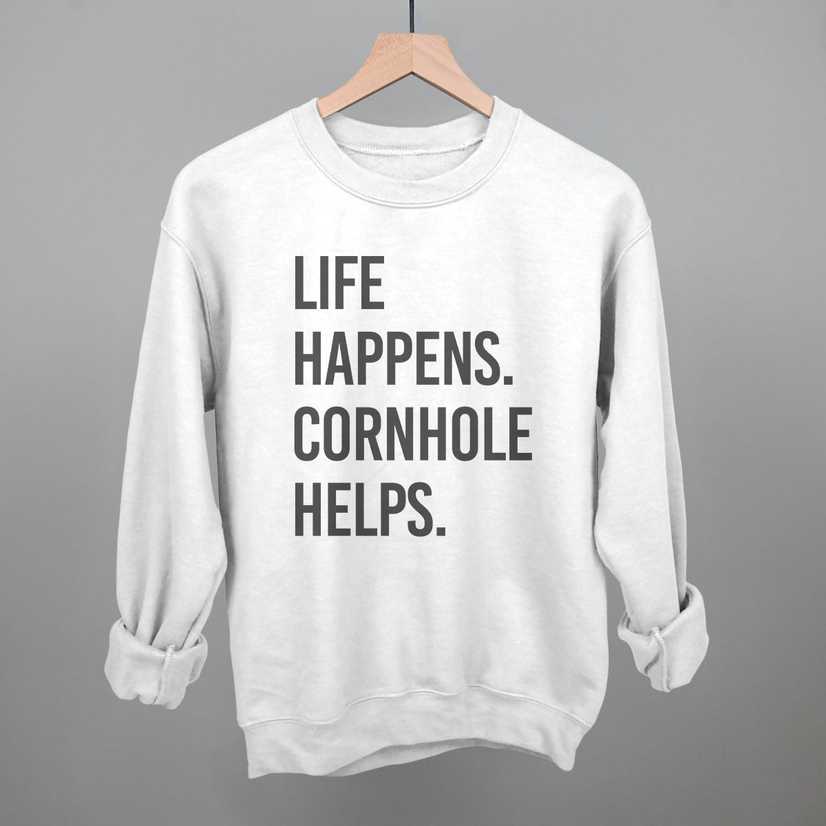 Life Happens Cornhole Helps
