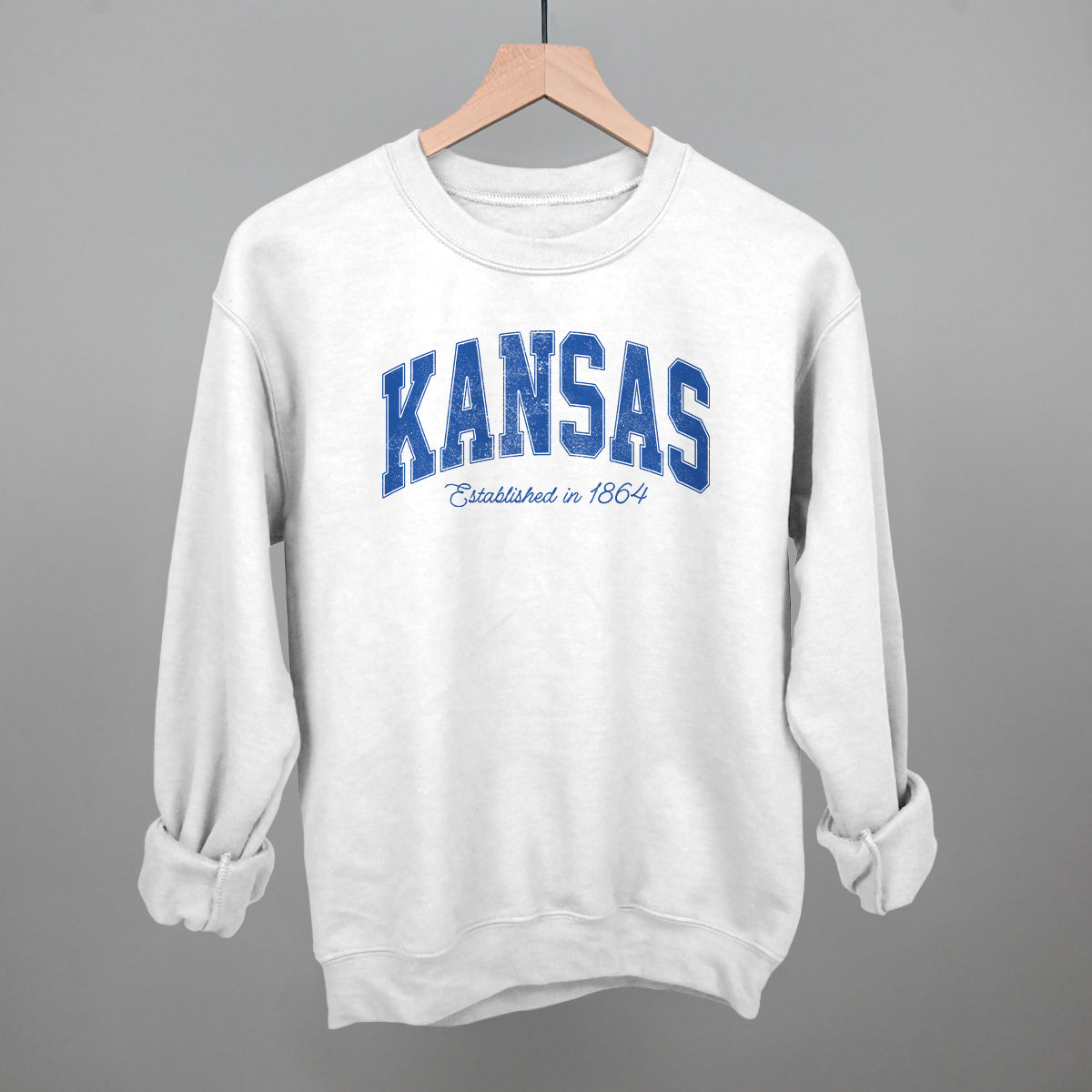 Kansas Varsity Arch (Blue)