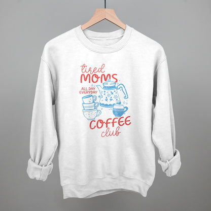 Tired Moms Coffee Club Doodle