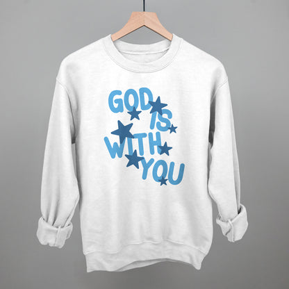 God Is With You Blue Stars